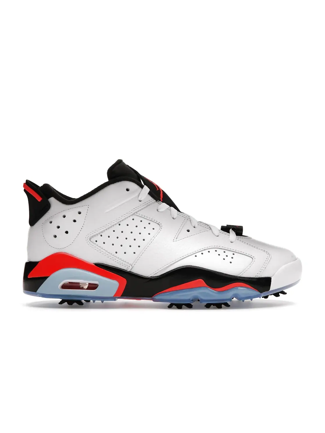 Мужские гольф-кроссовки с низким верхом Jordan 6 Retro Low Golf — изображение 1 из 4, белый//черный