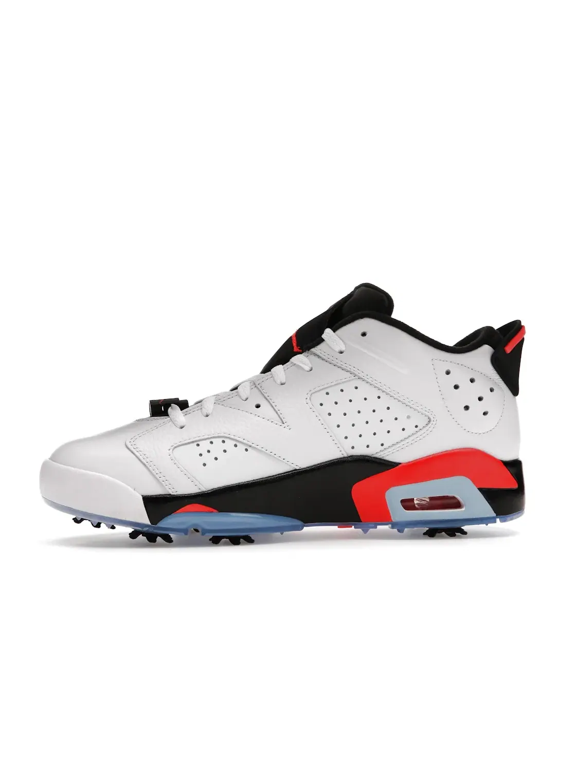 Мужские гольф-кроссовки с низким верхом Jordan 6 Retro Low Golf — изображение 3 из 4, белый//черный