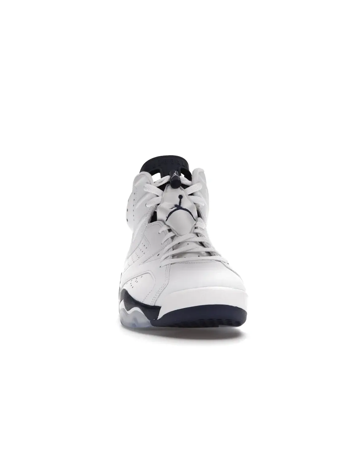 Мужские кроссовки с перфорированными панелями Jordan 6 Retro Jordan — изображение 2 из 4, белый/темно-синий