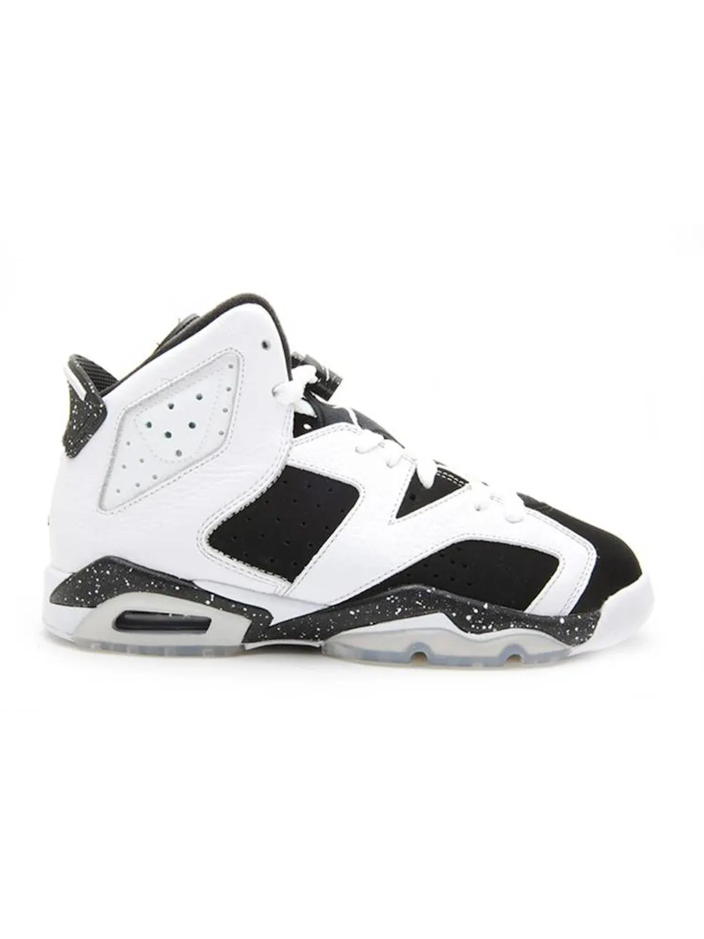 Детские кроссовки с принтом Jordan 6 Retro Jordan — изображение 1 из 1, черный/белый