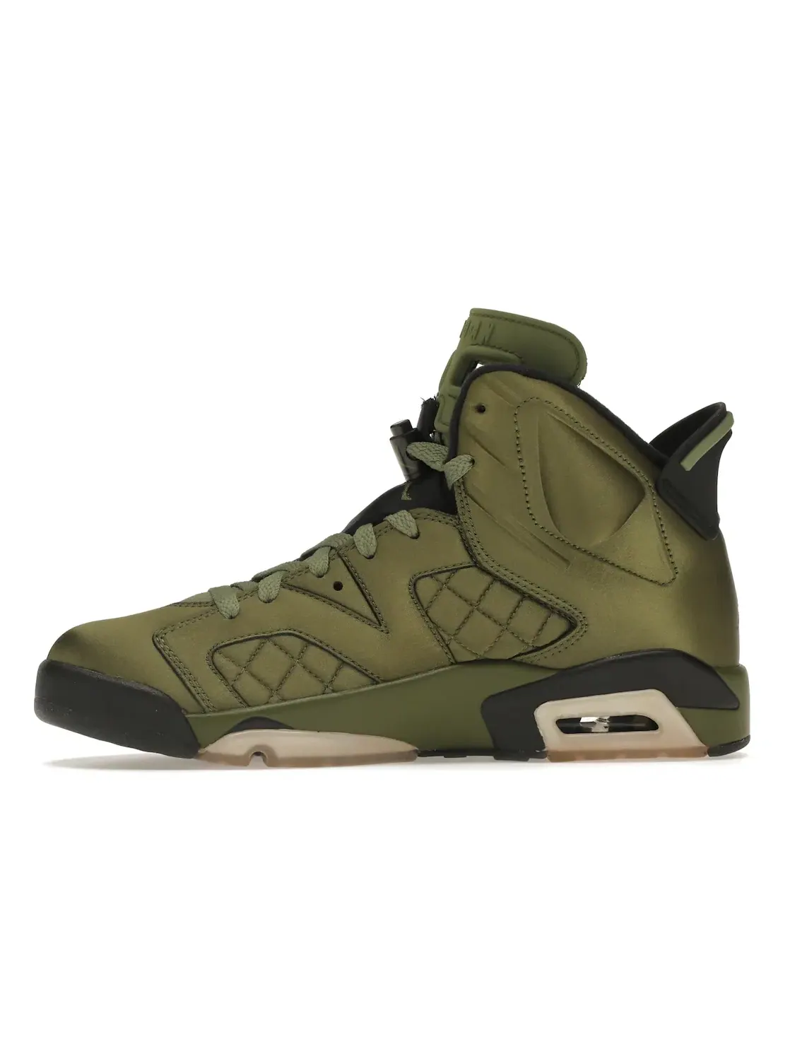 Мужские кроссовки с принтом Jordan 6 Retro Jordan — изображение 3 из 4, зеленый/зеленый-черный