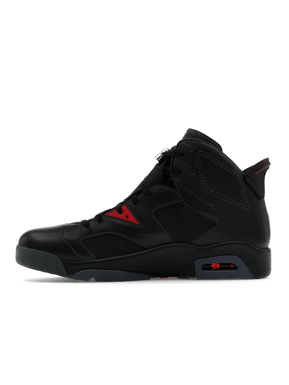 Мужские кроссовки Lifestyle с принтом Jordan 6 Retro PRM Bin23 — изображение 3 из 4, черный/красный/-черный