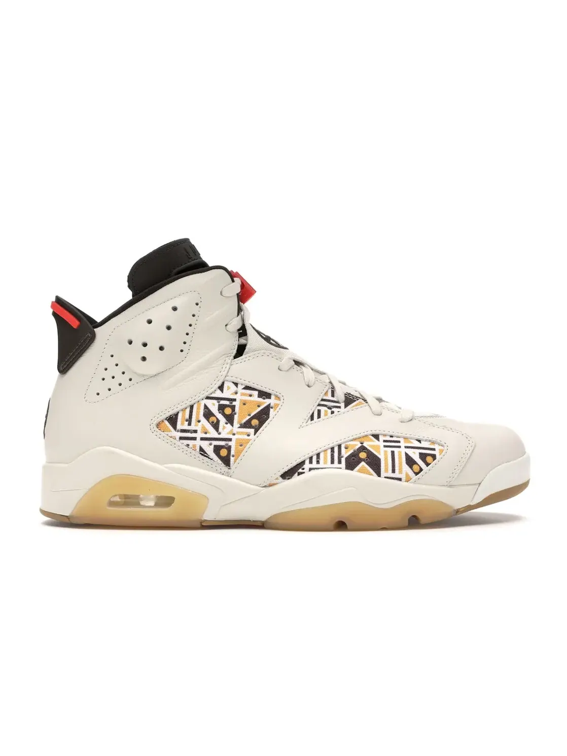 Мужские кроссовки с принтом Jordan 6 Retro Quai54 — изображение 1 из 4, коричневый оранжевый