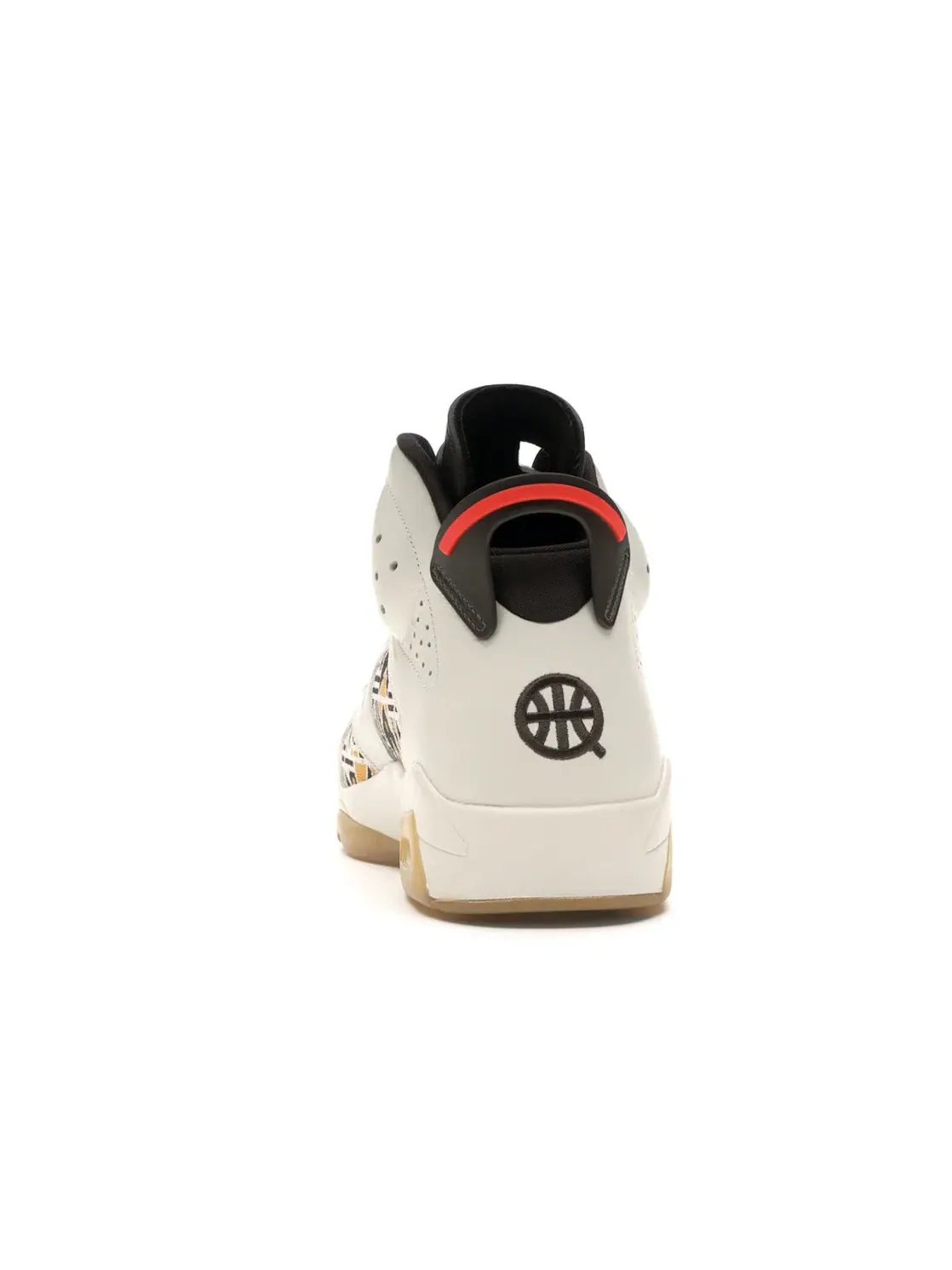 Мужские кроссовки с принтом Jordan 6 Retro Quai54 — изображение 4 из 4, коричневый оранжевый