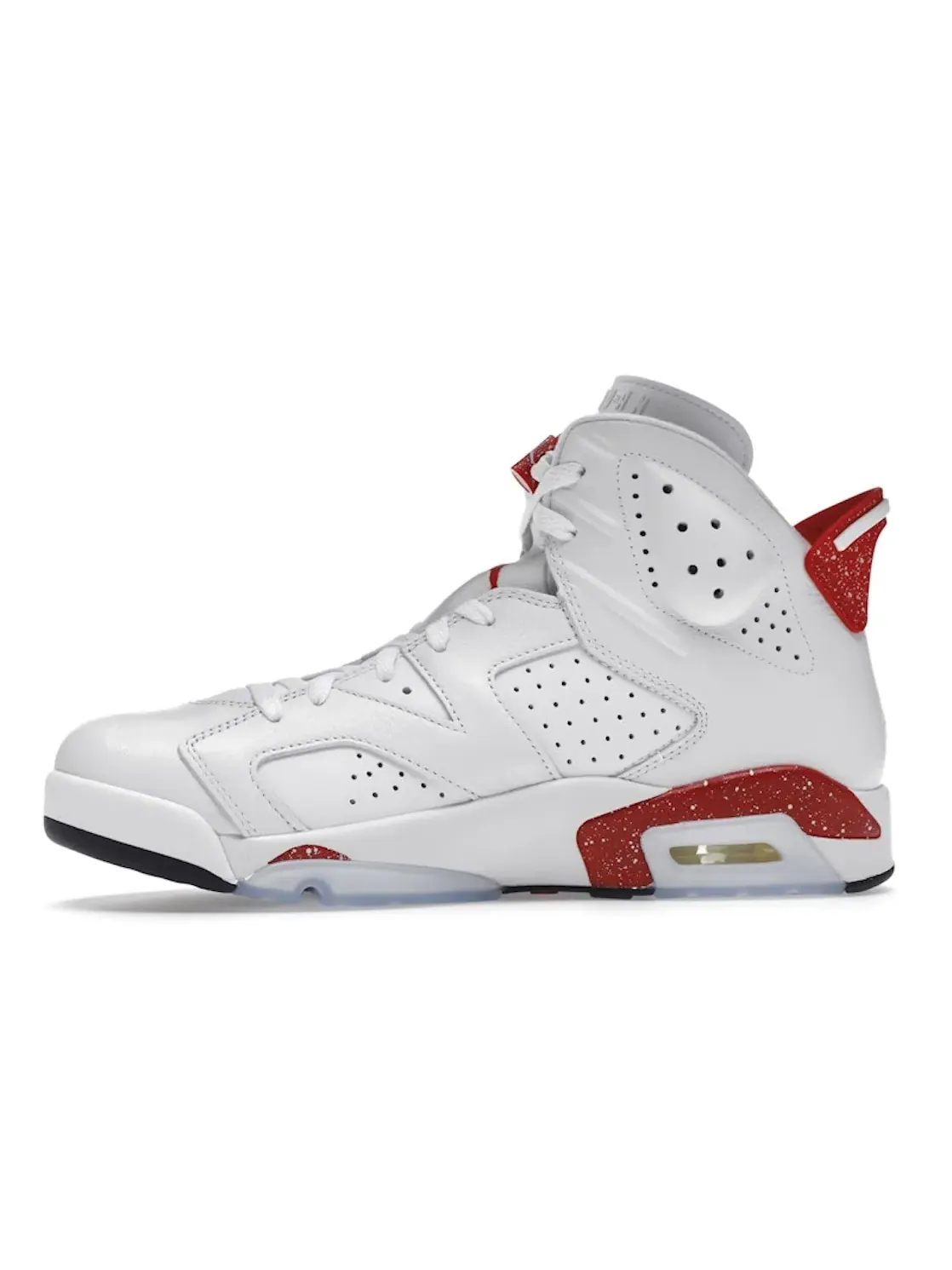 Мужские кроссовки с перфорацией Jordan 6 Retro Red Oreo Jordan — изображение 3 из 4, белый/красный-черный
