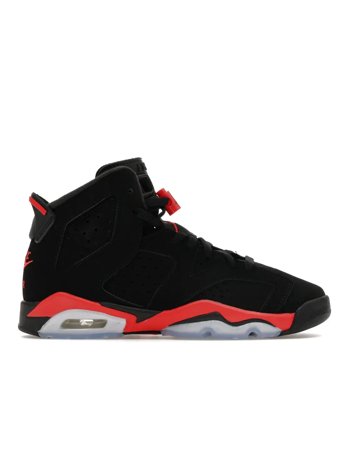 Детские кроссовки с контрастными акцентами Jordan 6 Retro Reverse Infrared GS — изображение 1 из 4, черный/светлый
