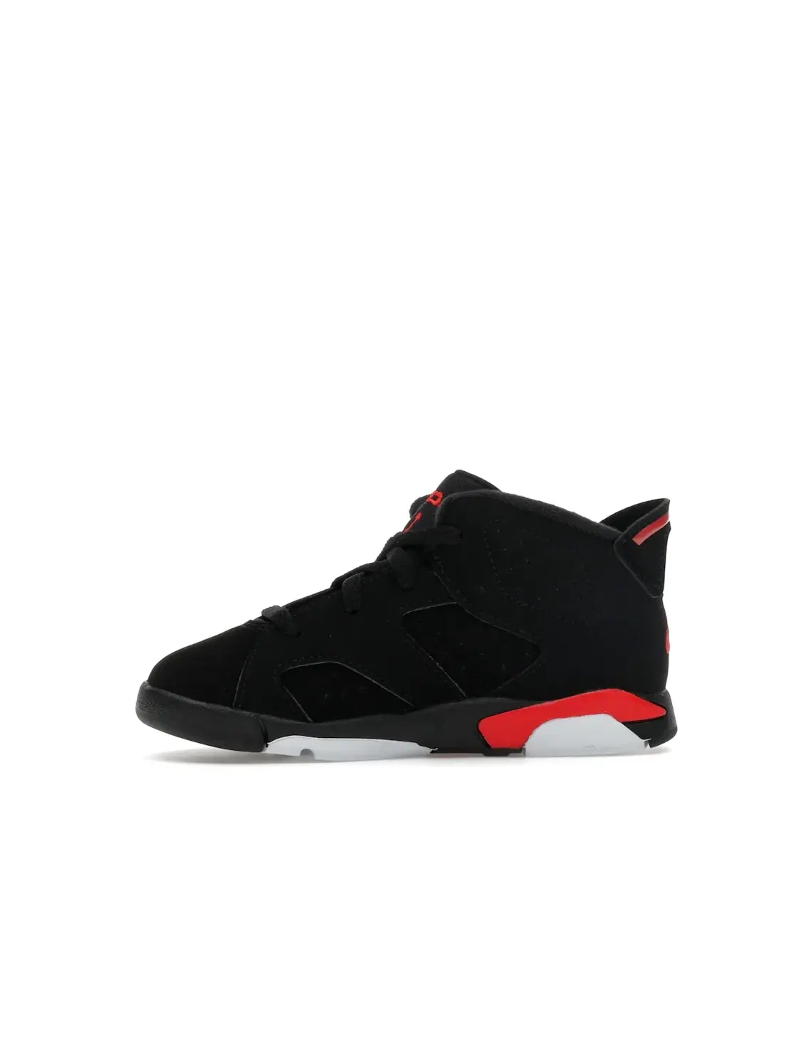 Детские кроссовки с принтом Jordan 6 Retro Jordan — изображение 3 из 4, черный