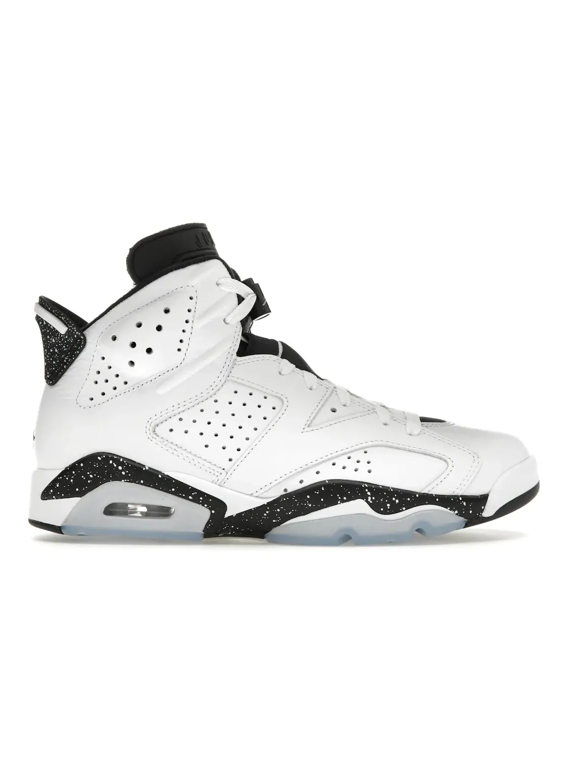 Мужские кроссовки с бело-черной расцветкой Jordan 6 Retro Jordan — изображение 1 из 4, белый/черный