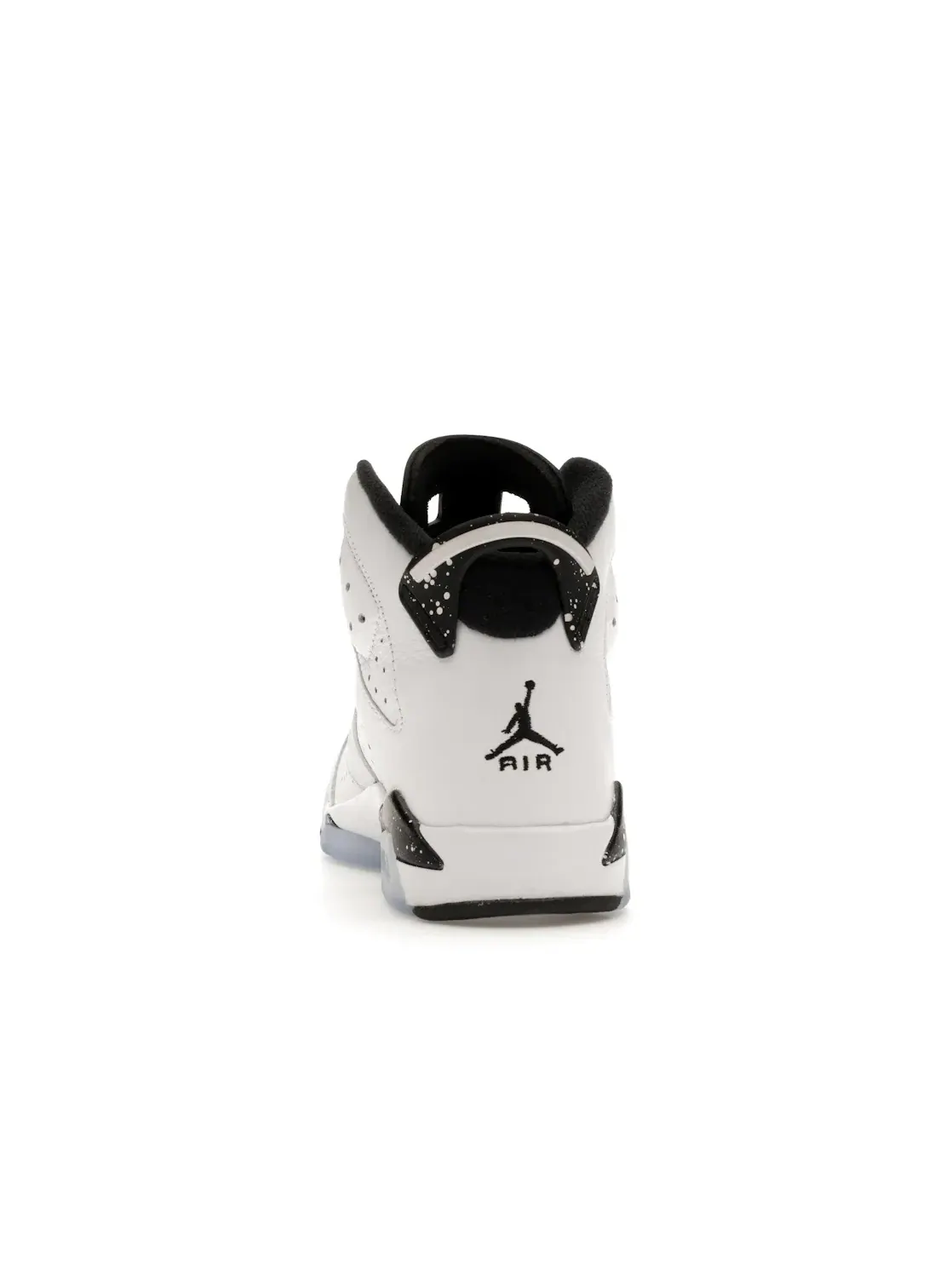 Детские кроссовки с контрастными вставками Jordan 6 Retro Reverse Oreo — изображение 4 из 4, белый/черный