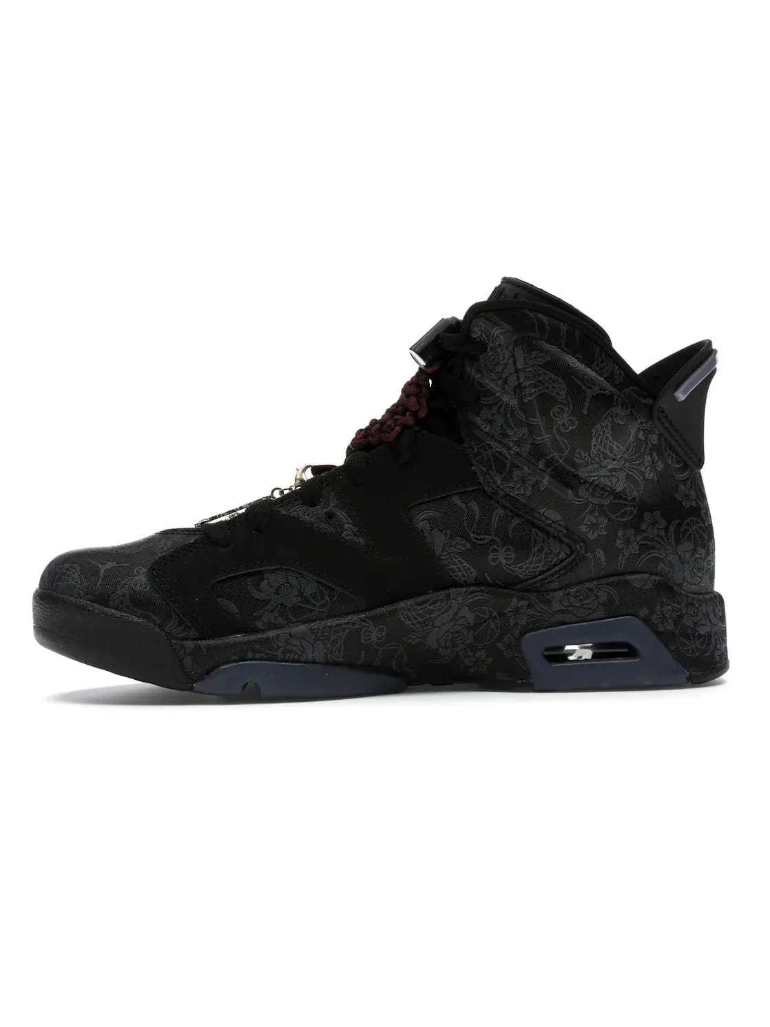 Женские кроссовки с принтом Jordan 6 Retro Jordan — изображение 3 из 4, черный/черный-черный