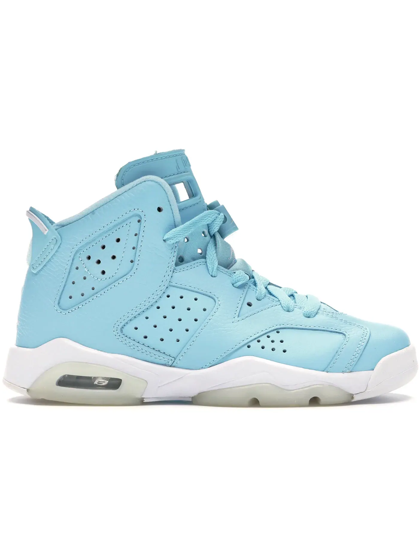 Детские кроссовки для мальчиков с монолитным цветом Jordan 6 Retro Pantone Jordan — изображение 1 из 1, синий/белый-белый