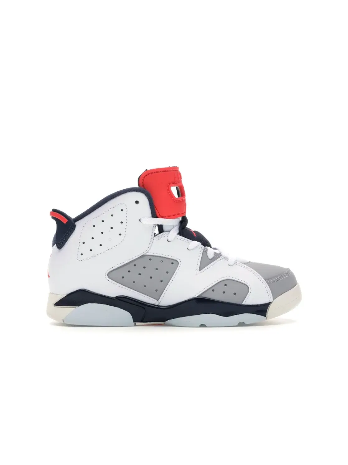 Детские кроссовки Lifestyle Jordan 6 Retro Jordan — изображение 1 из 4, белый/-серый
