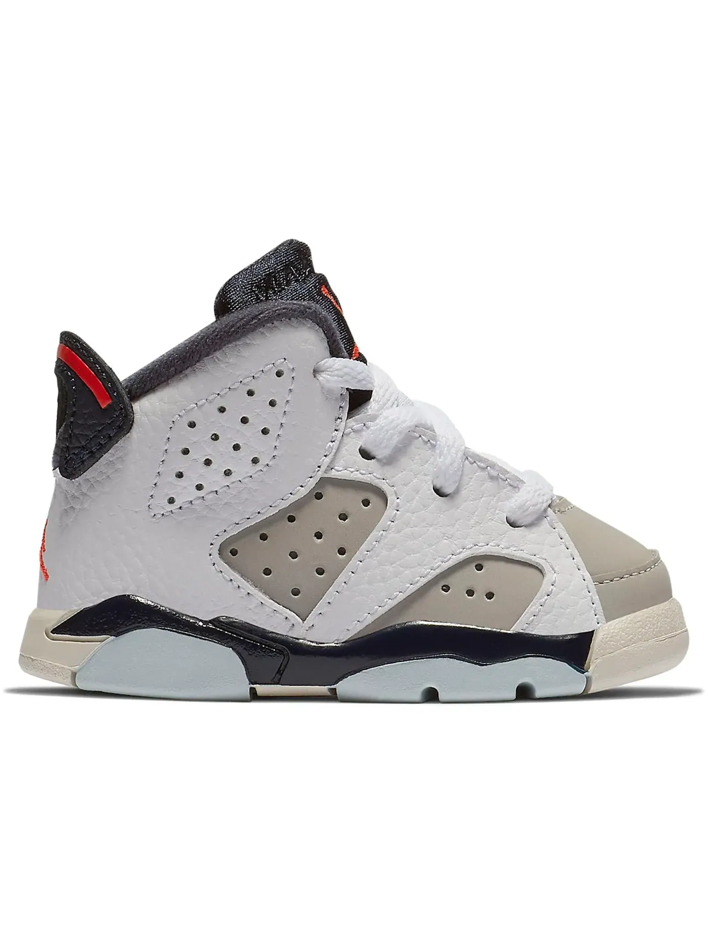 Детские кроссовки Lifestyle Jordan 6 Retro Jordan — изображение 1 из 1, белый/-серый