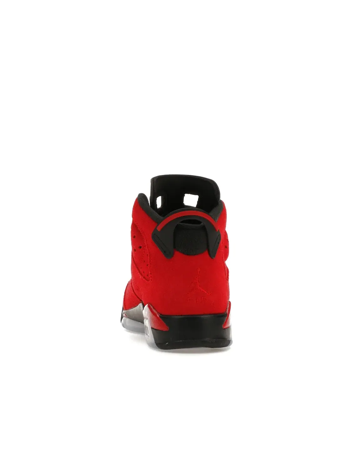 Детские кроссовки с воздушной подушкой Jordan 6 Retro Toro Bravo Jordan — изображение 4 из 4, красный/черный