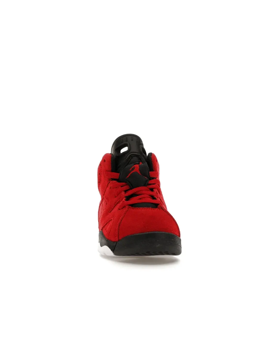 Детские кроссовки с верхом из замши Jordan 6 Retro Jordan — изображение 2 из 4, красный/черный