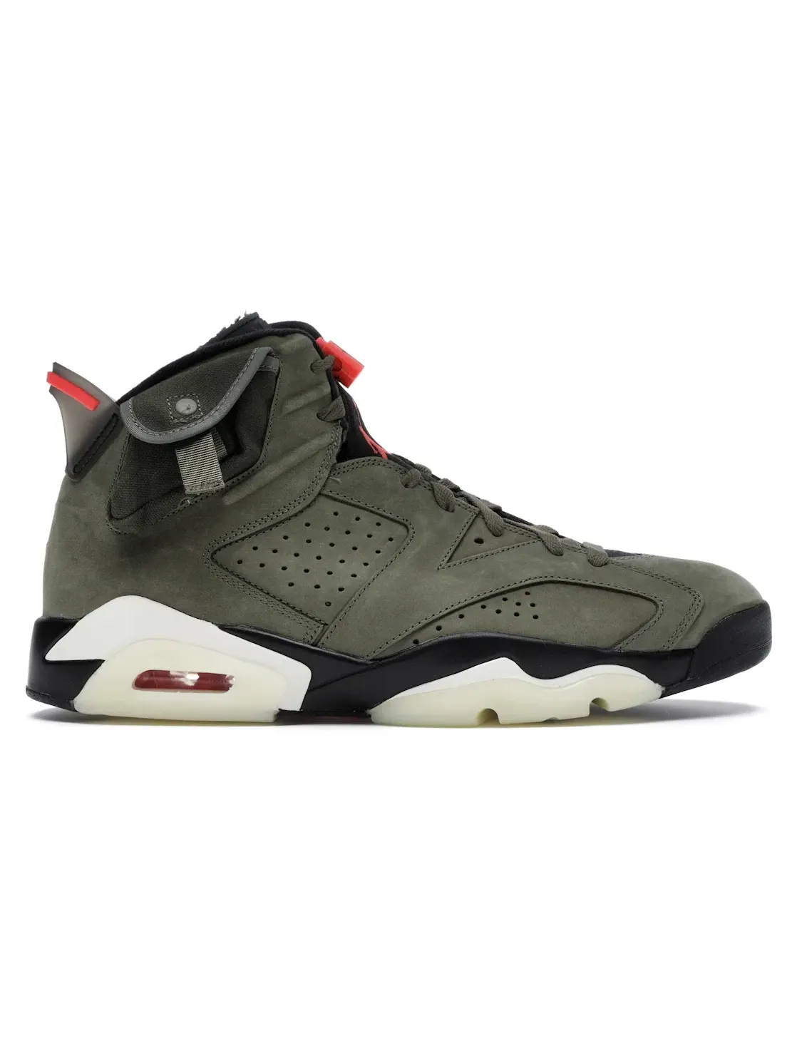 Мужские кроссовки Lifestyle с карманом на воротнике Jordan 6 Retro Travis Scott Jordan — изображение 1 из 4