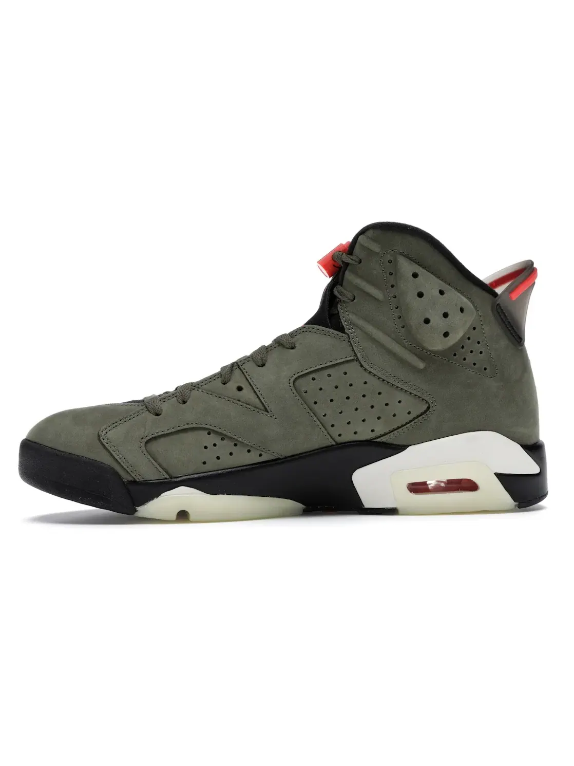 Мужские кроссовки Lifestyle с карманом на воротнике Jordan 6 Retro Travis Scott Jordan — изображение 3 из 4