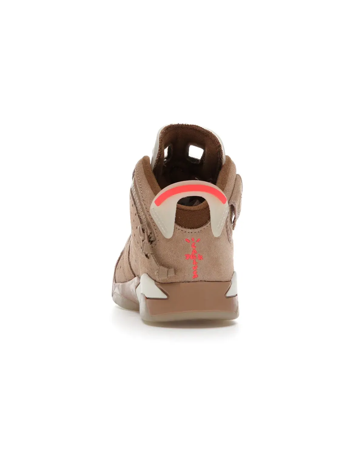 Детские кроссовки Lifestyle с принтом Jordan 6 Retro Travis Scott British Khaki — изображение 4 из 4, хаки/-яркий