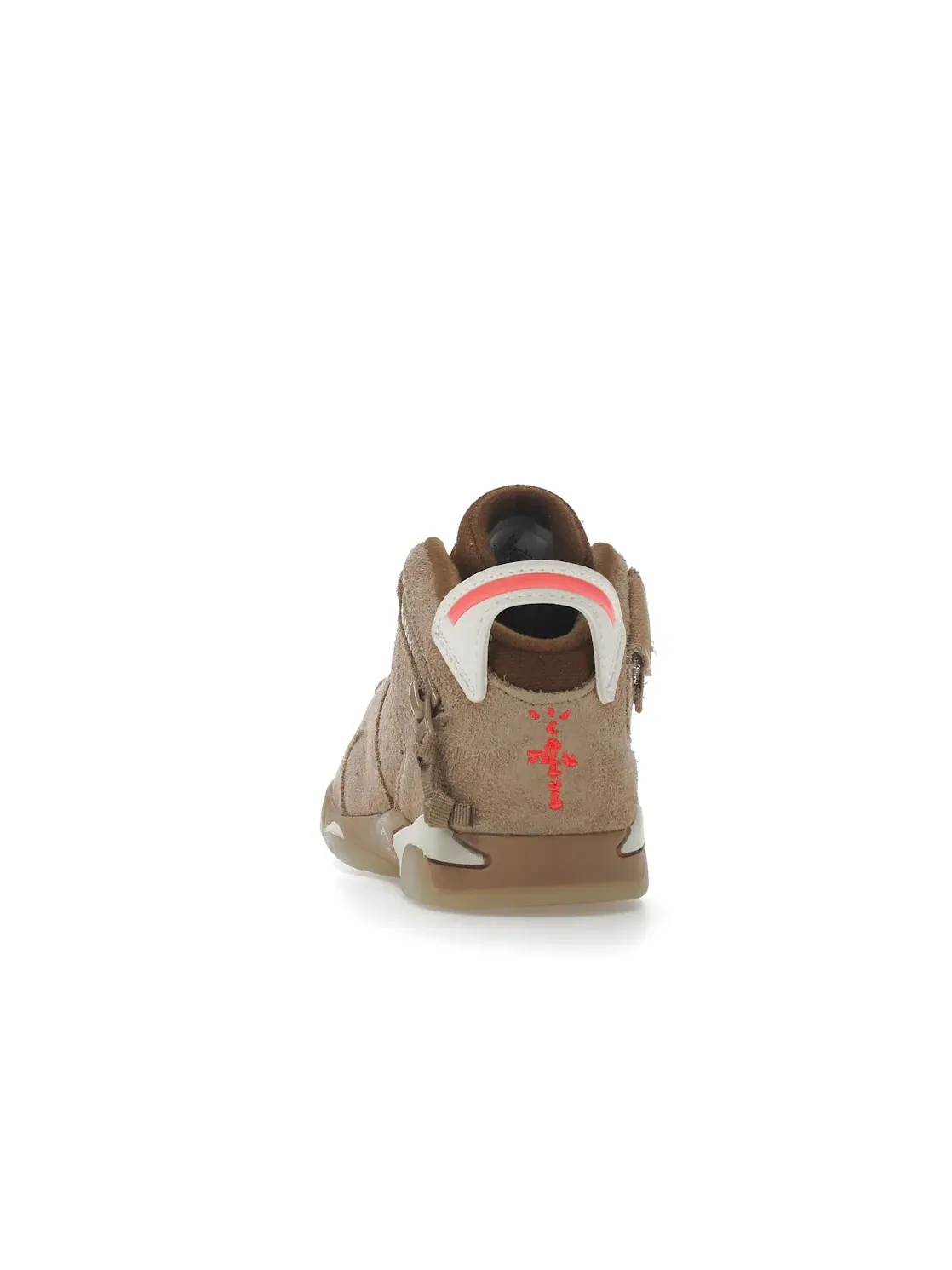 Детские кроссовки Lifestyle с принтом Jordan 6 Retro Travis Scott British Khaki — изображение 4 из 4, хаки/-яркий