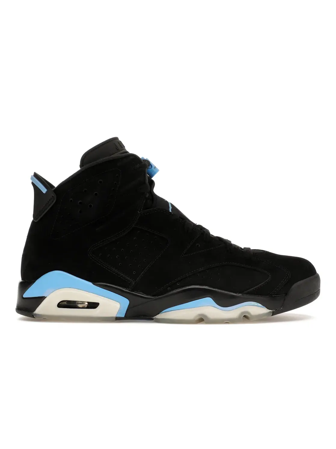 Мужские кроссовки с расцветкой University Blue Jordan 6 Retro Jordan — изображение 1 из 4, черный/синий