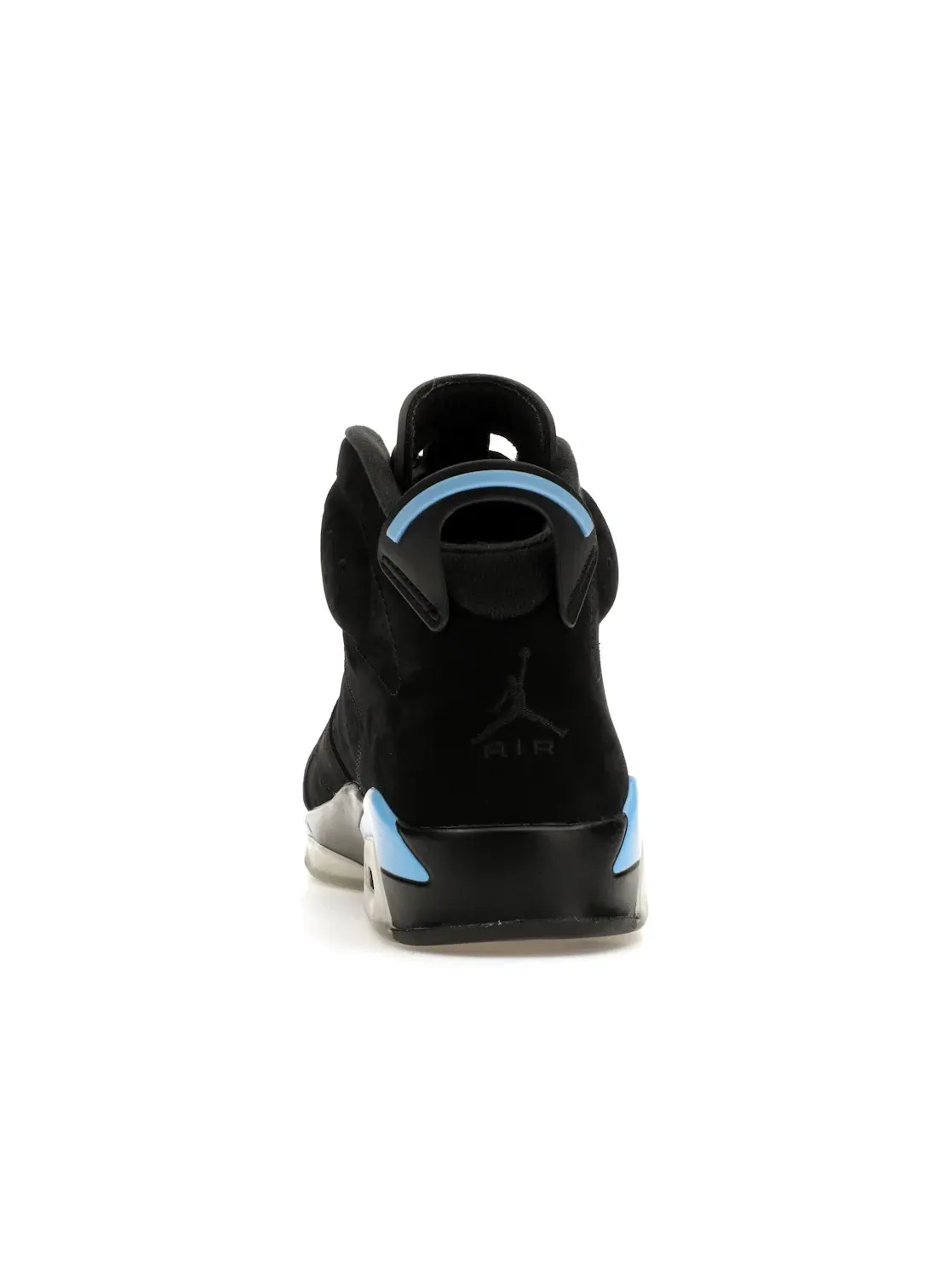 Мужские кроссовки с расцветкой University Blue Jordan 6 Retro Jordan — изображение 4 из 4, черный/синий