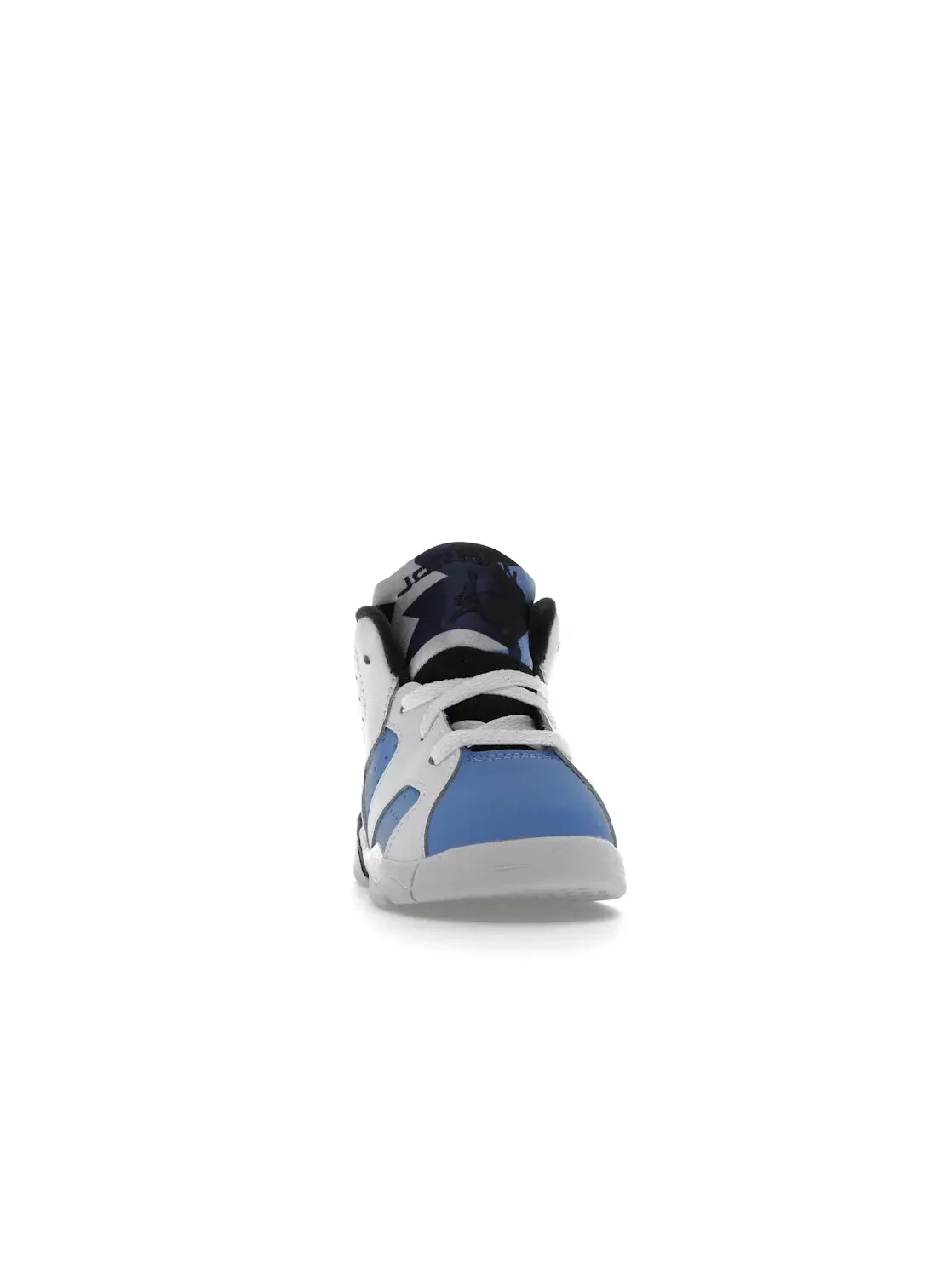 Детские кроссовки с верхом из нубука Jordan 6 Retro UNC (2022) Jordan — изображение 2 из 4, белый/синий/черный