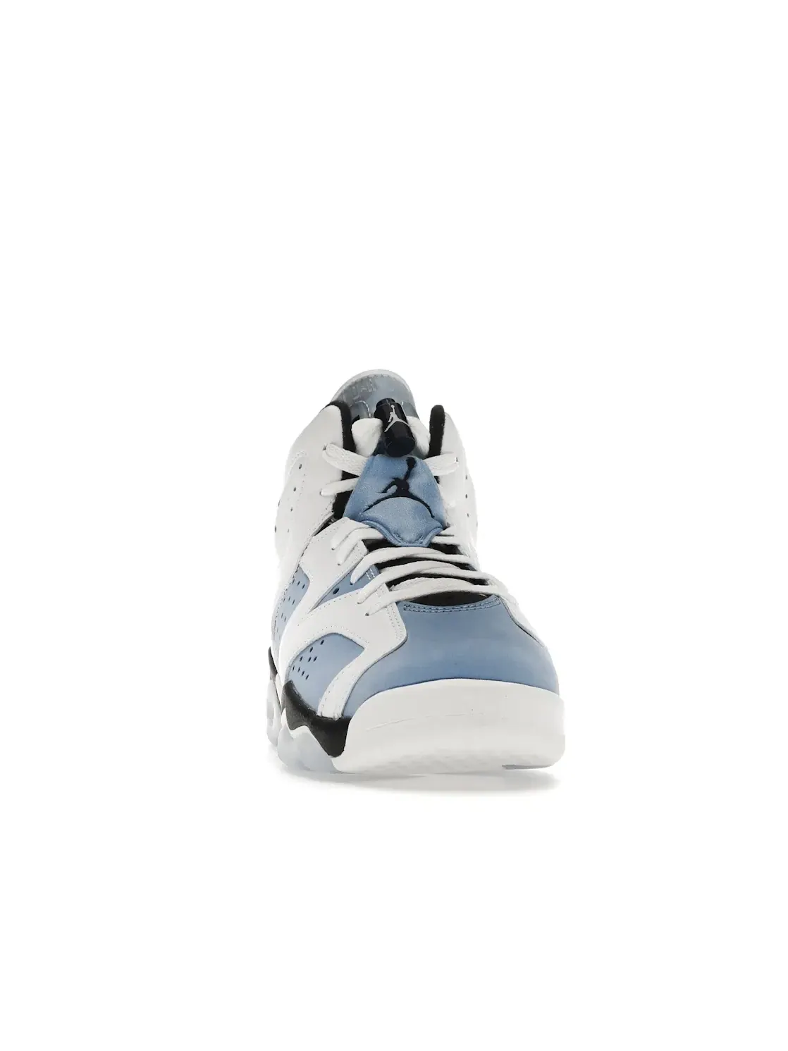 Детские кроссовки с верхом из нубука и кожи Jordan 6 Retro UNC White GS Jordan — изображение 2 из 4
