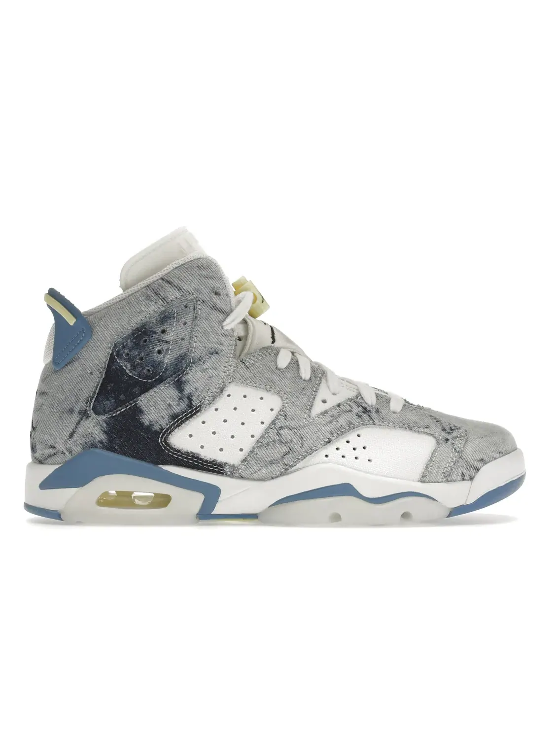Детские кроссовки Lifestyle с принтом Jordan 6 Retro Jordan — изображение 1 из 4, белый/синий--черный