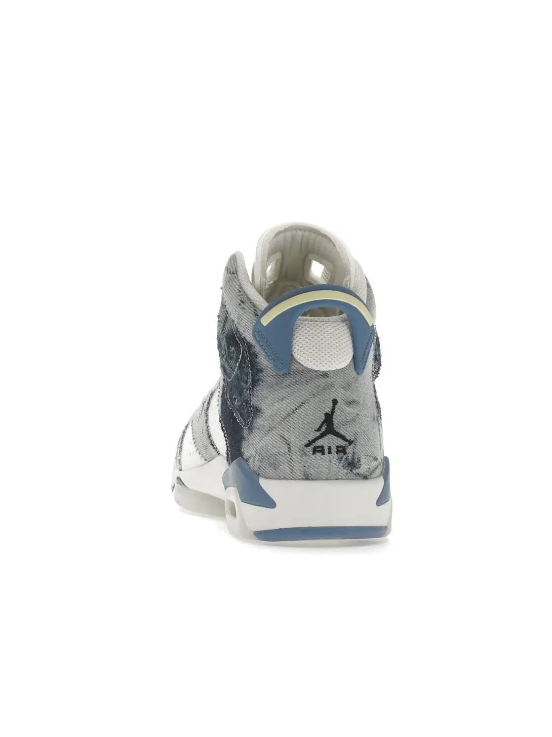 Детские кроссовки Lifestyle с принтом Jordan 6 Retro Jordan — изображение 4 из 4, белый/синий--черный