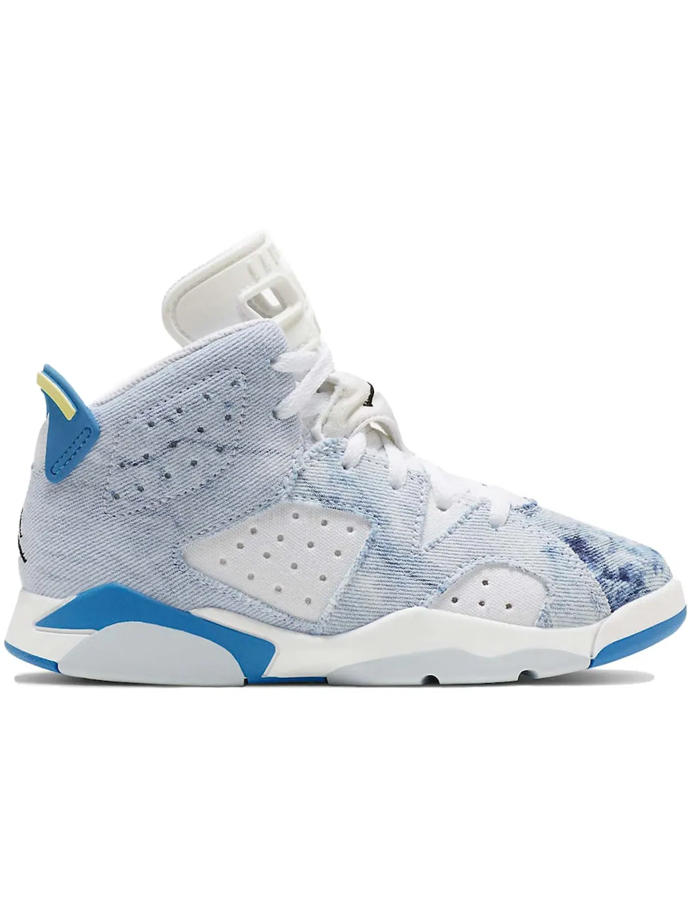 Детские кроссовки Lifestyle Jordan 6 Retro Jordan — изображение 1 из 1, белый/синий--черный