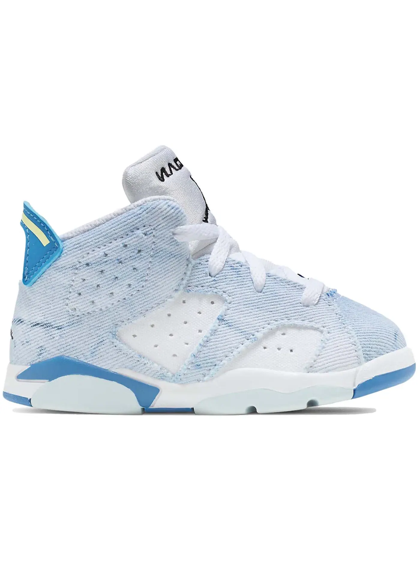 Детские кроссовки Lifestyle Jordan 6 Retro — изображение 1 из 1, белый/синий--черный