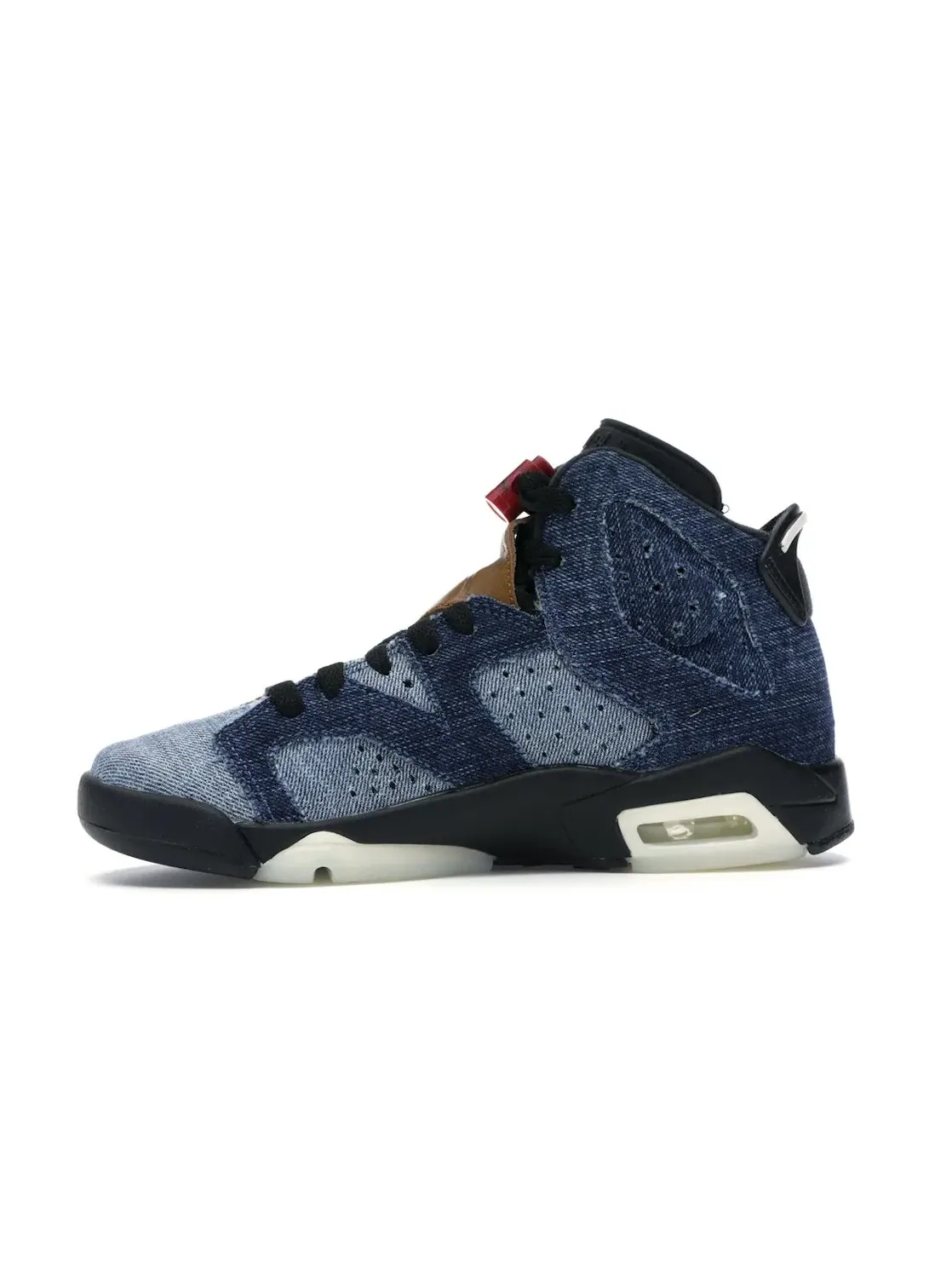 Детские кроссовки Lifestyle с джинсовым верхом Jordan 6 Retro Jordan — изображение 3 из 4