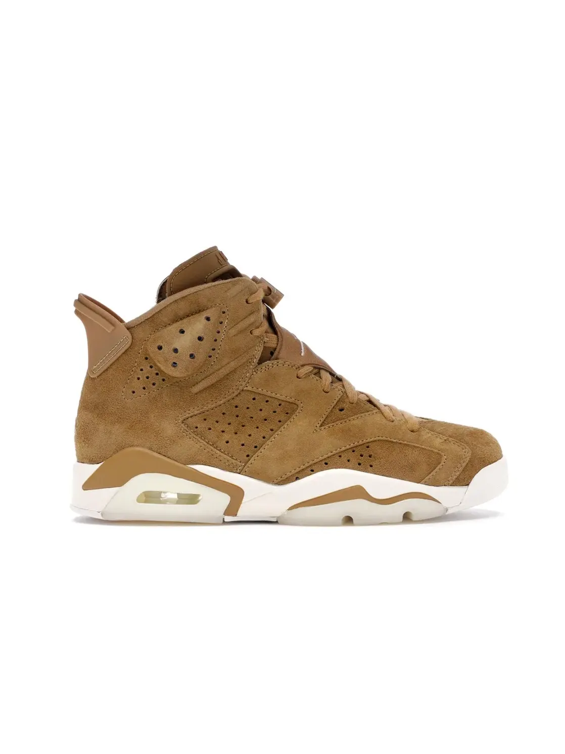 Мужские кроссовки Lifestyle с цельнозамшевым верхом Jordan 6 Retro — изображение 1 из 4, золотистый/золотистый