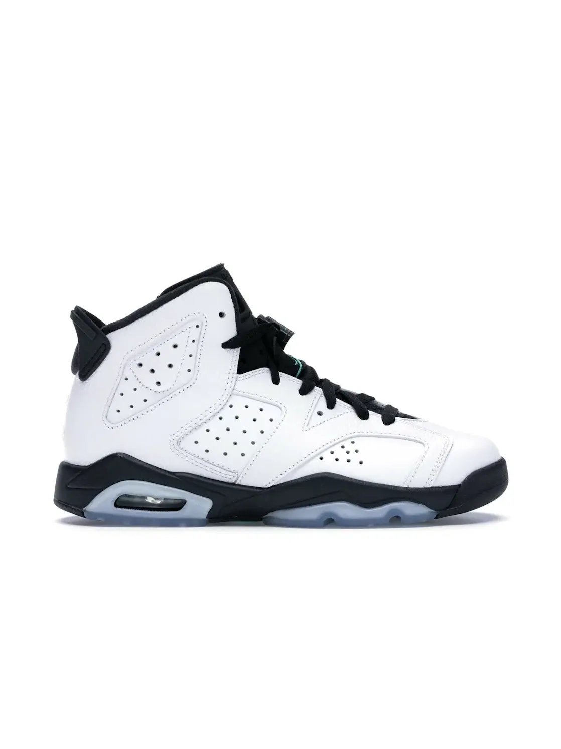 Детские кроссовки Lifestyle на шнуровке Jordan 6 Retro Jordan — изображение 1 из 4, белый/белый--черный
