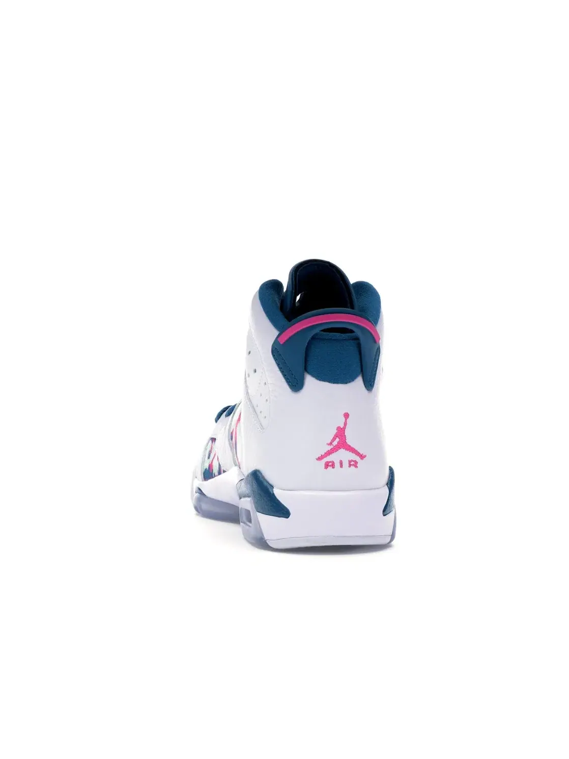 Детские кроссовки Lifestyle с принтом Jordan 6 Retro — изображение 4 из 4, белый/-зеленый