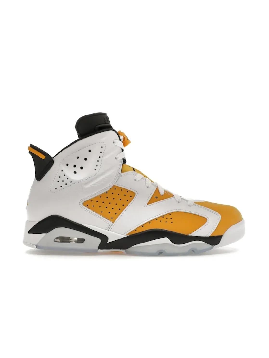 Мужские кроссовки с перфорацией Jordan 6 Retro Jordan — изображение 1 из 4, белый/желтый-черный