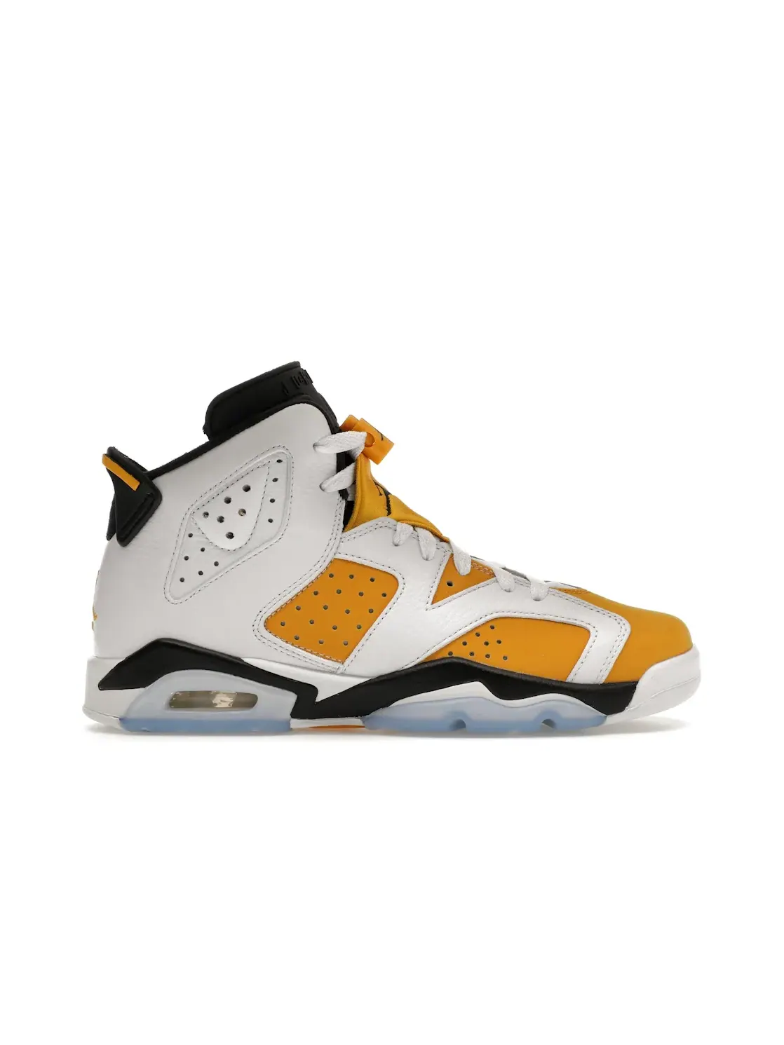 Детские кроссовки Lifestyle с ретро-дизайном Jordan 6 Retro Jordan — изображение 1 из 4, белый/желтый-черный