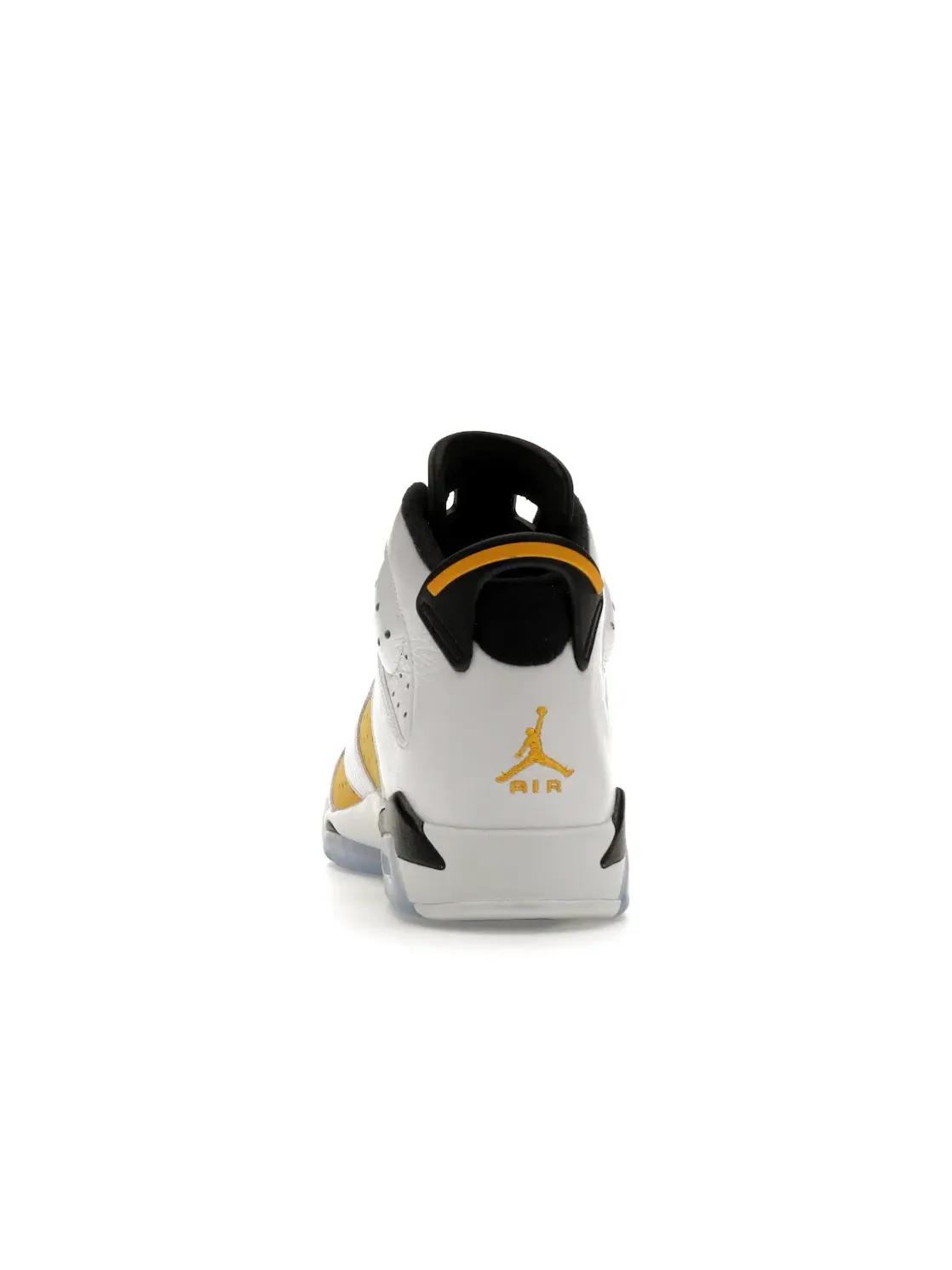 Детские кроссовки Lifestyle с ретро-дизайном Jordan 6 Retro Jordan — изображение 4 из 4, белый/желтый-черный