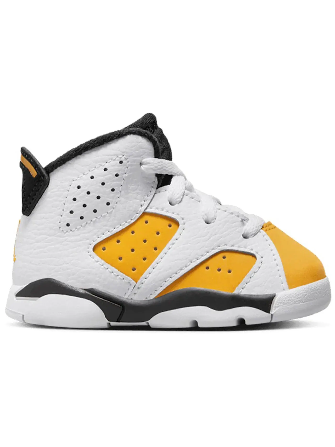 Детские кроссовки Lifestyle Jordan 6 Retro — изображение 1 из 1, белый/желтый-черный
