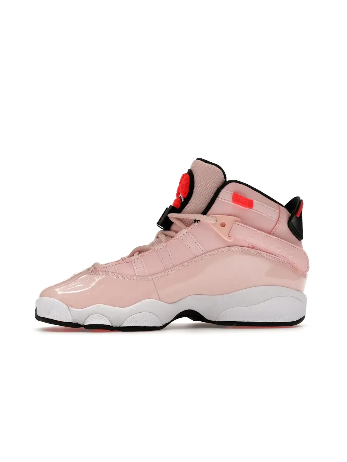 Детские кроссовки с гибридным дизайном Jordan 6 Rings Atmosphere Jordan — изображение 3 из 4, черный-белый