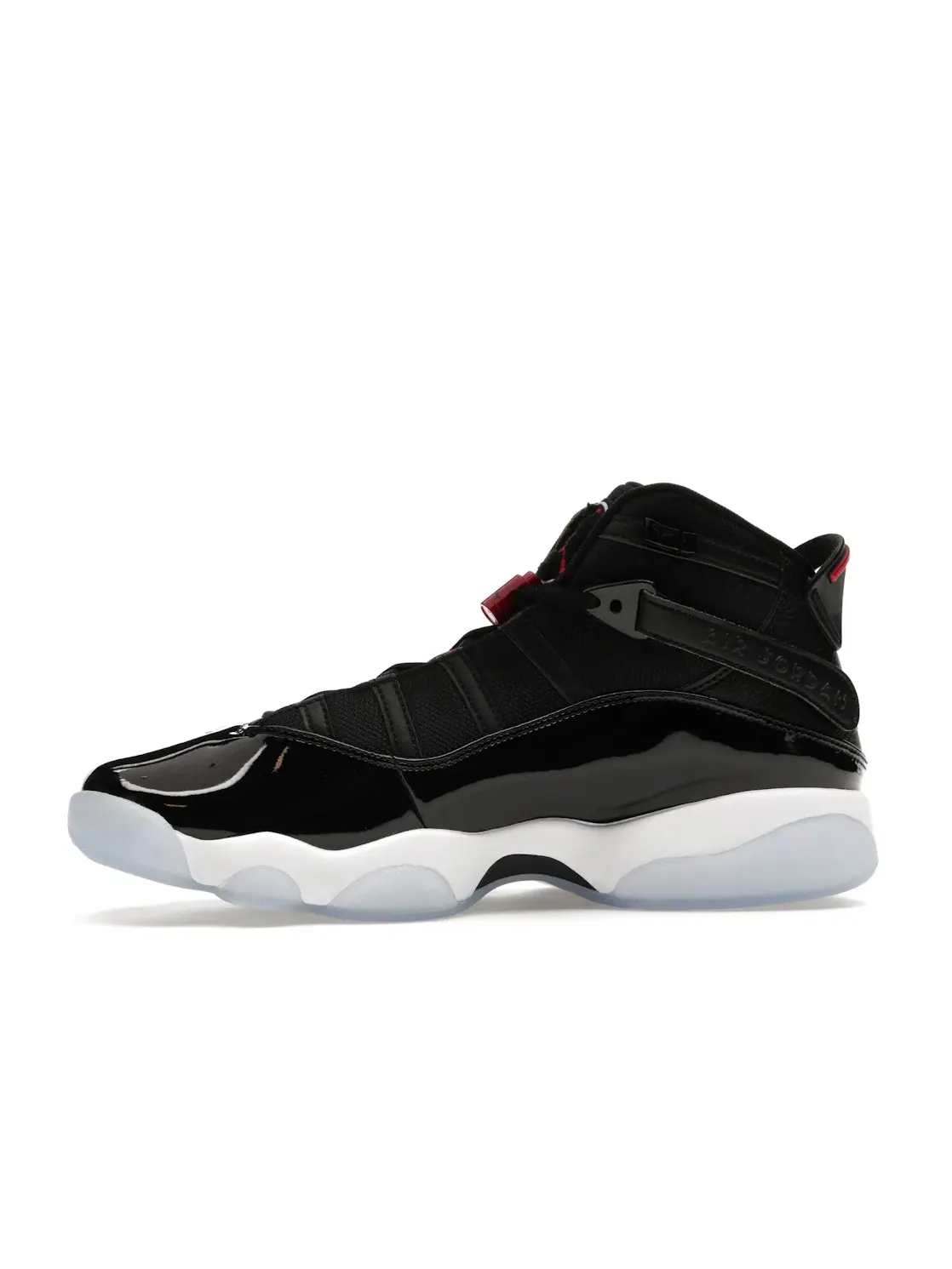 Мужские кроссовки Lifestyle Jordan 6 Rings Black Gym Red Jordan — изображение 3 из 4, черный/белый-красный