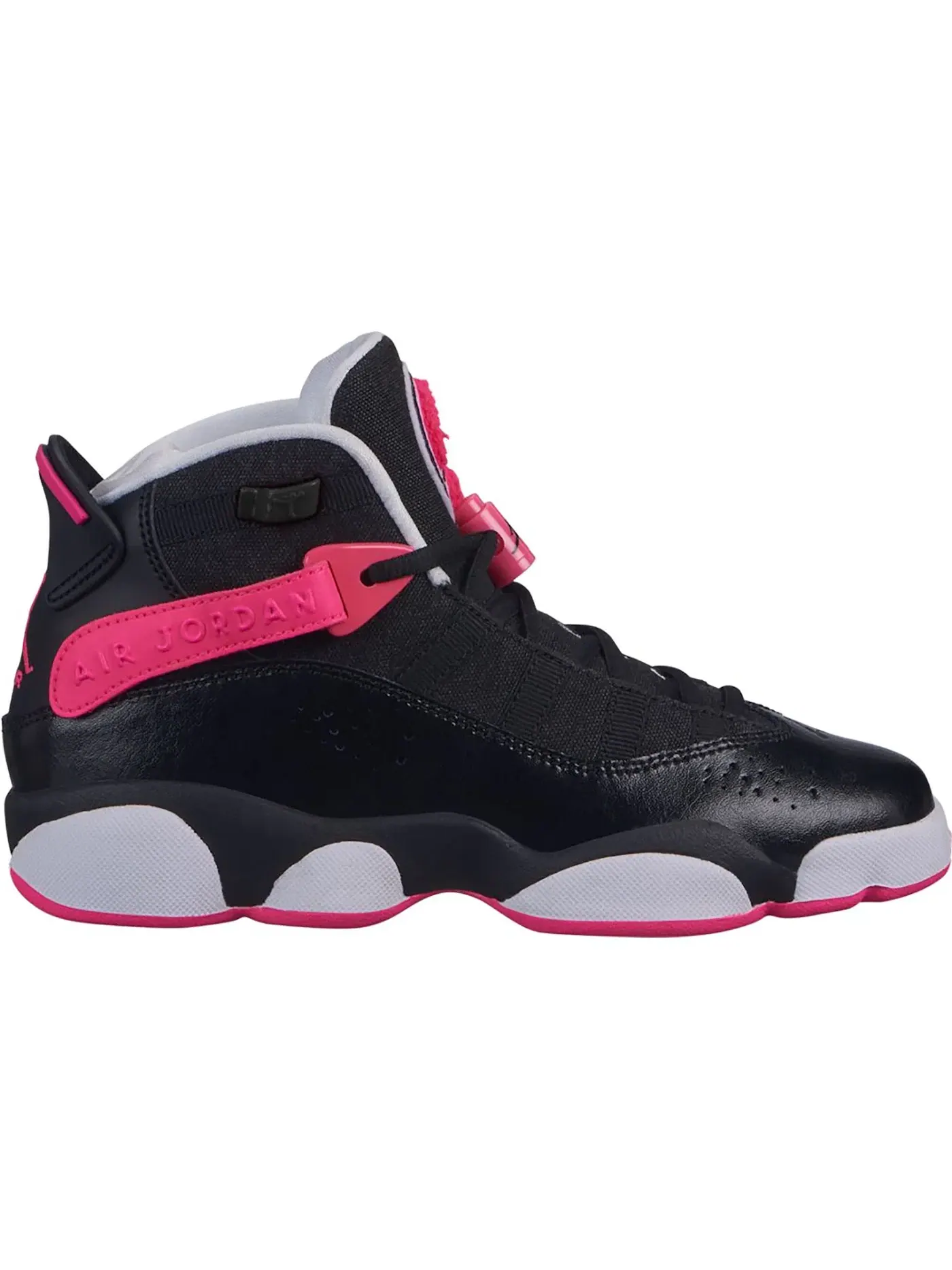 Детские кеды Lifestyle Jordan 6 Rings — изображение 1 из 1, черный/розовый-белый