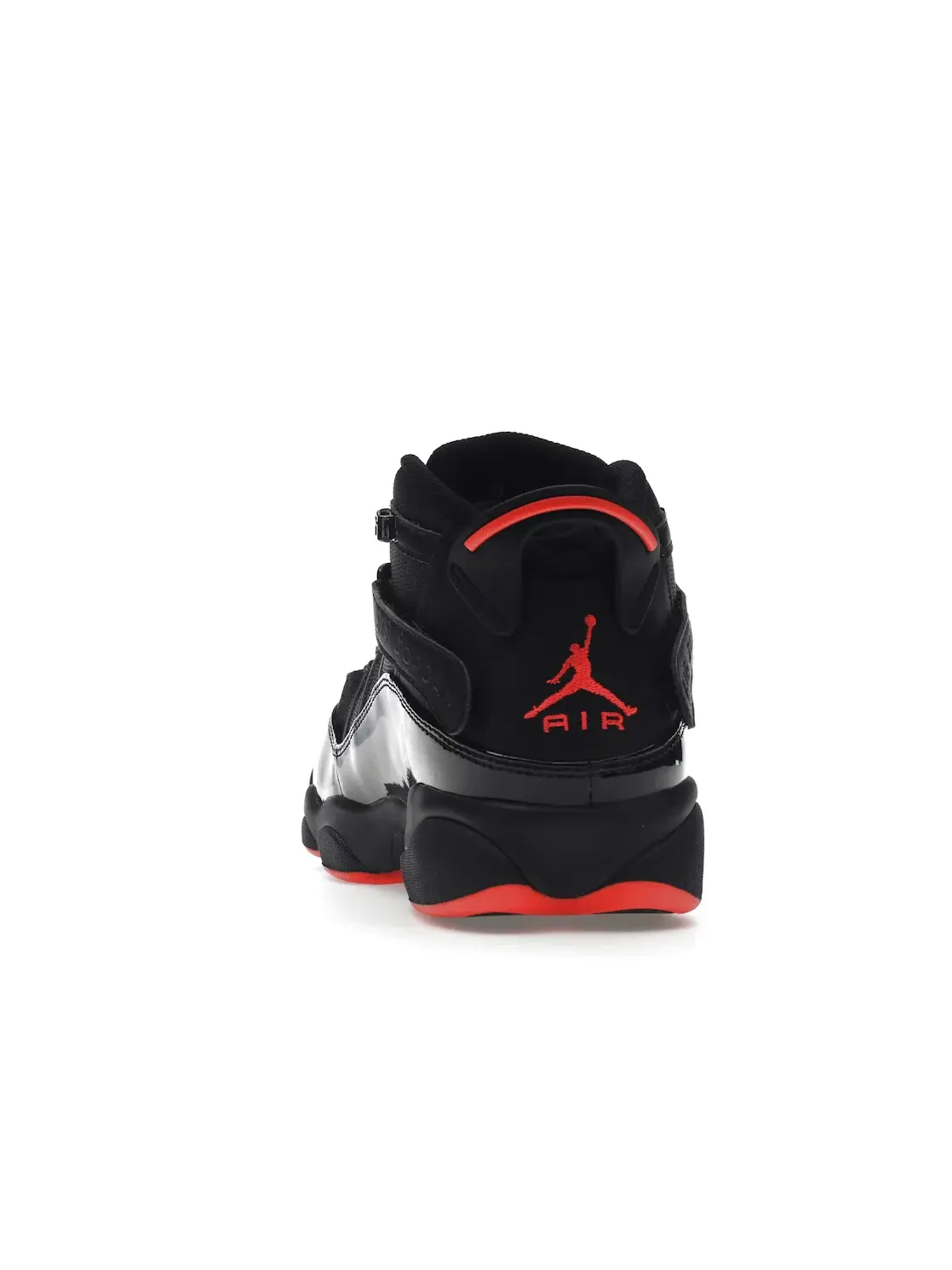 Мужские кроссовки с инфракрасными акцентами Jordan 6 Rings Jordan — изображение 4 из 4, черный/черный