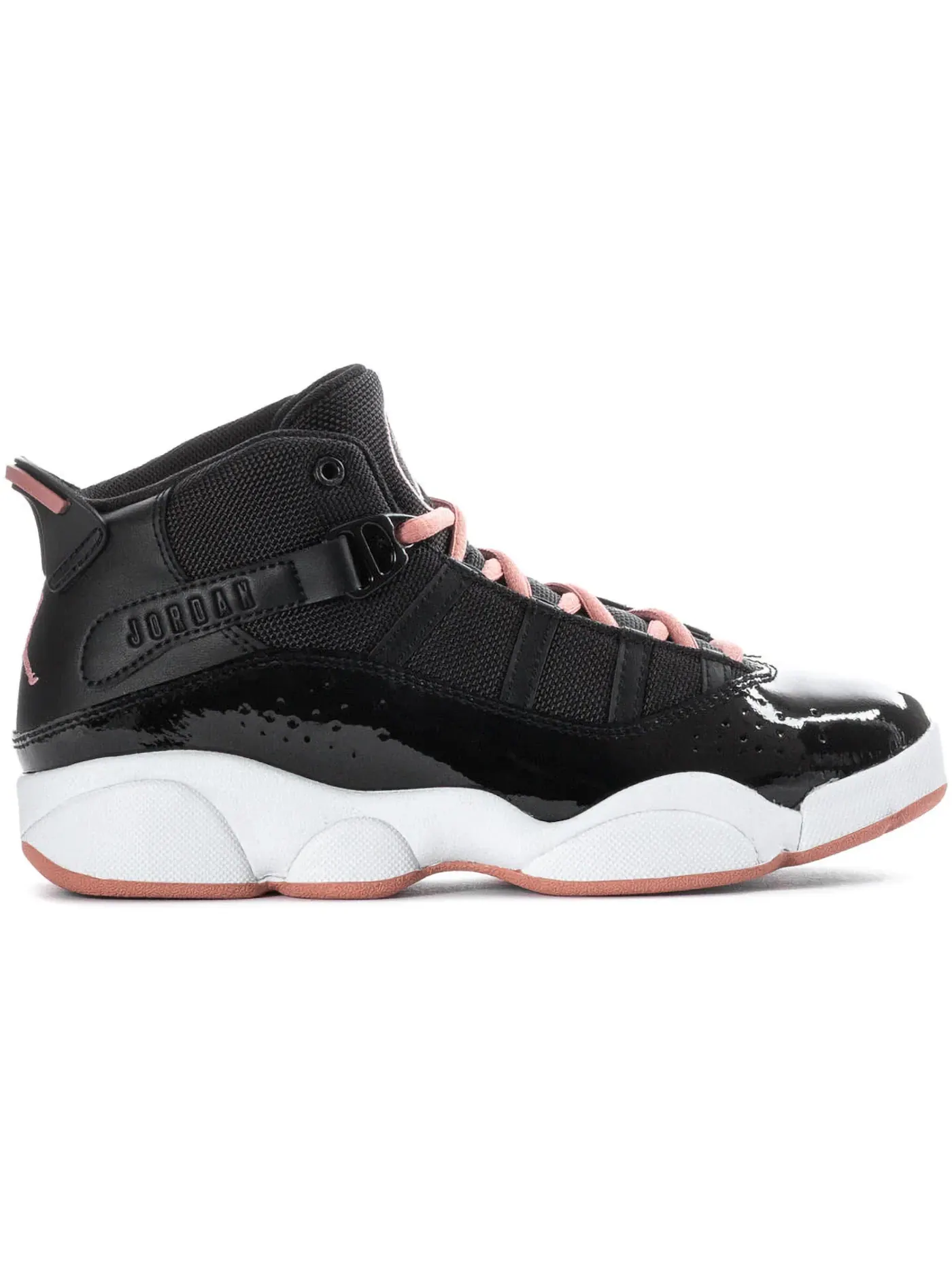 Детские кроссовки Lifestyle Jordan 6 Rings Jordan — изображение 1 из 1, черный/белый//розовый