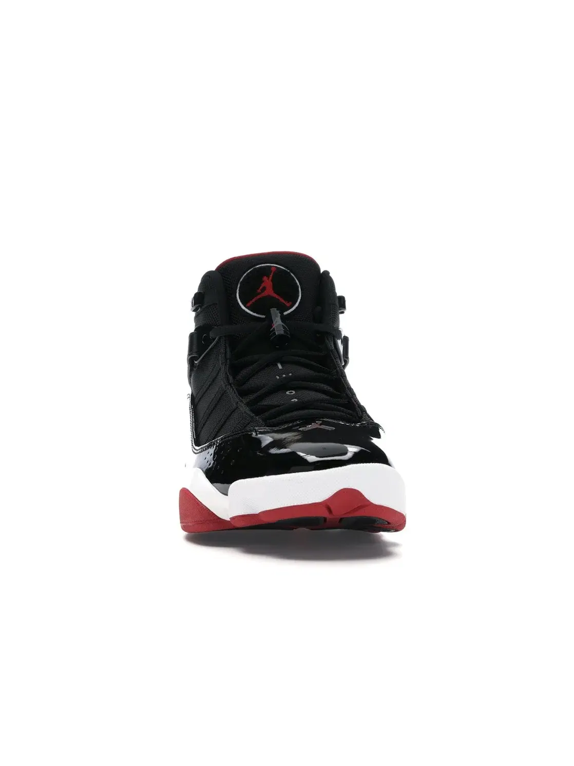 Мужские кроссовки из кожи с моделью Jordan 6 Rings Jordan — изображение 2 из 4, черный/красный-белый