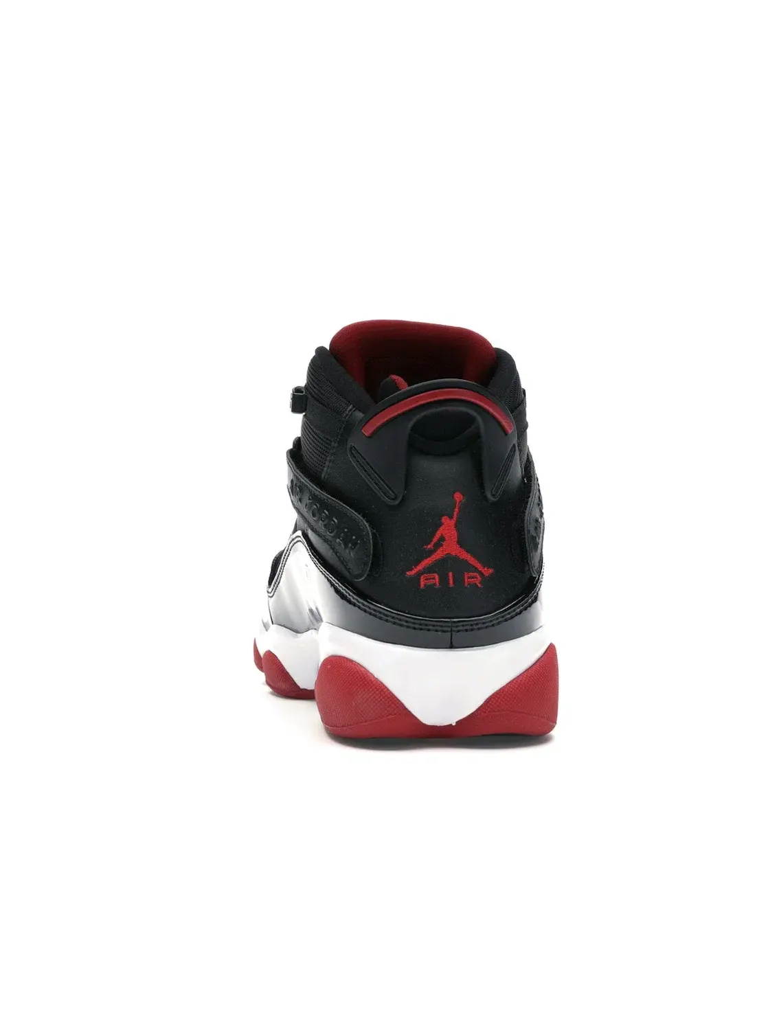 Мужские кроссовки из кожи с моделью Jordan 6 Rings Jordan — изображение 4 из 4, черный/красный-белый