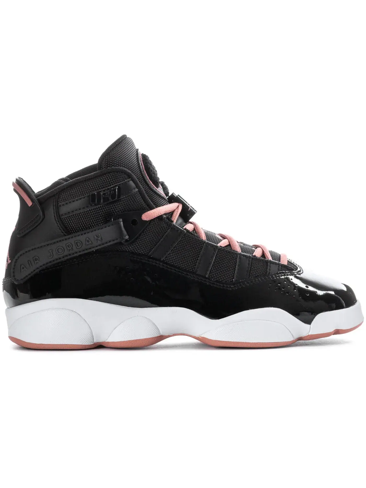 Детские кроссовки Lifestyle Jordan 6 Rings Jordan — изображение 1 из 1, черный/белый//розовый