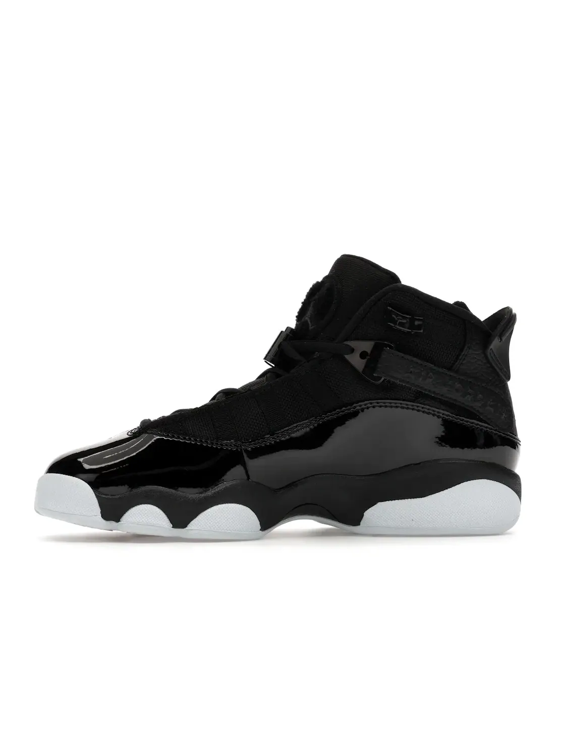 Детские кроссовки Lifestyle Jordan 6 Rings — изображение 3 из 4, черный/черный-белый