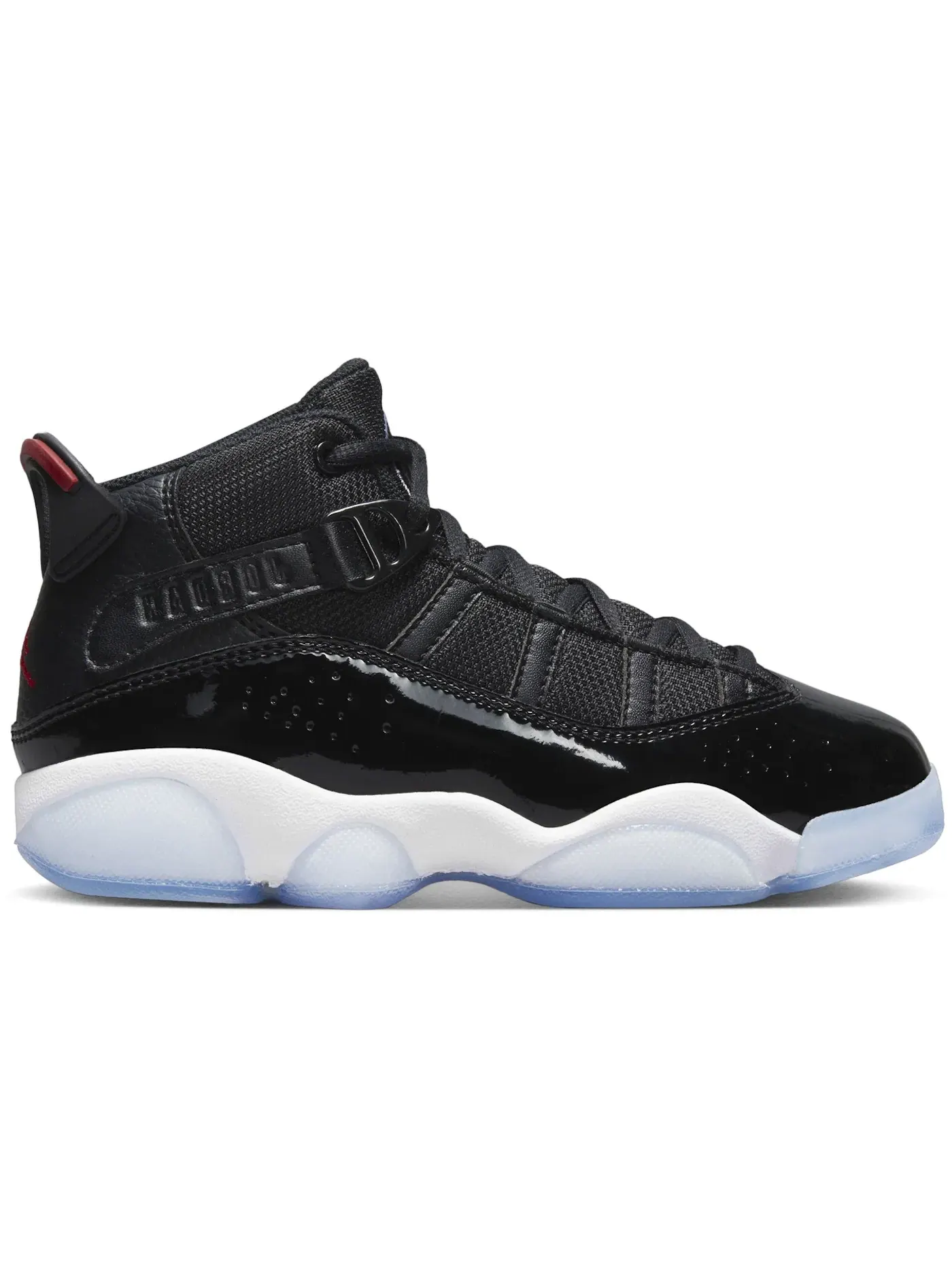 Детские кроссовки Lifestyle Jordan 6 Rings Jordan — изображение 1 из 1, черный/белый/красный