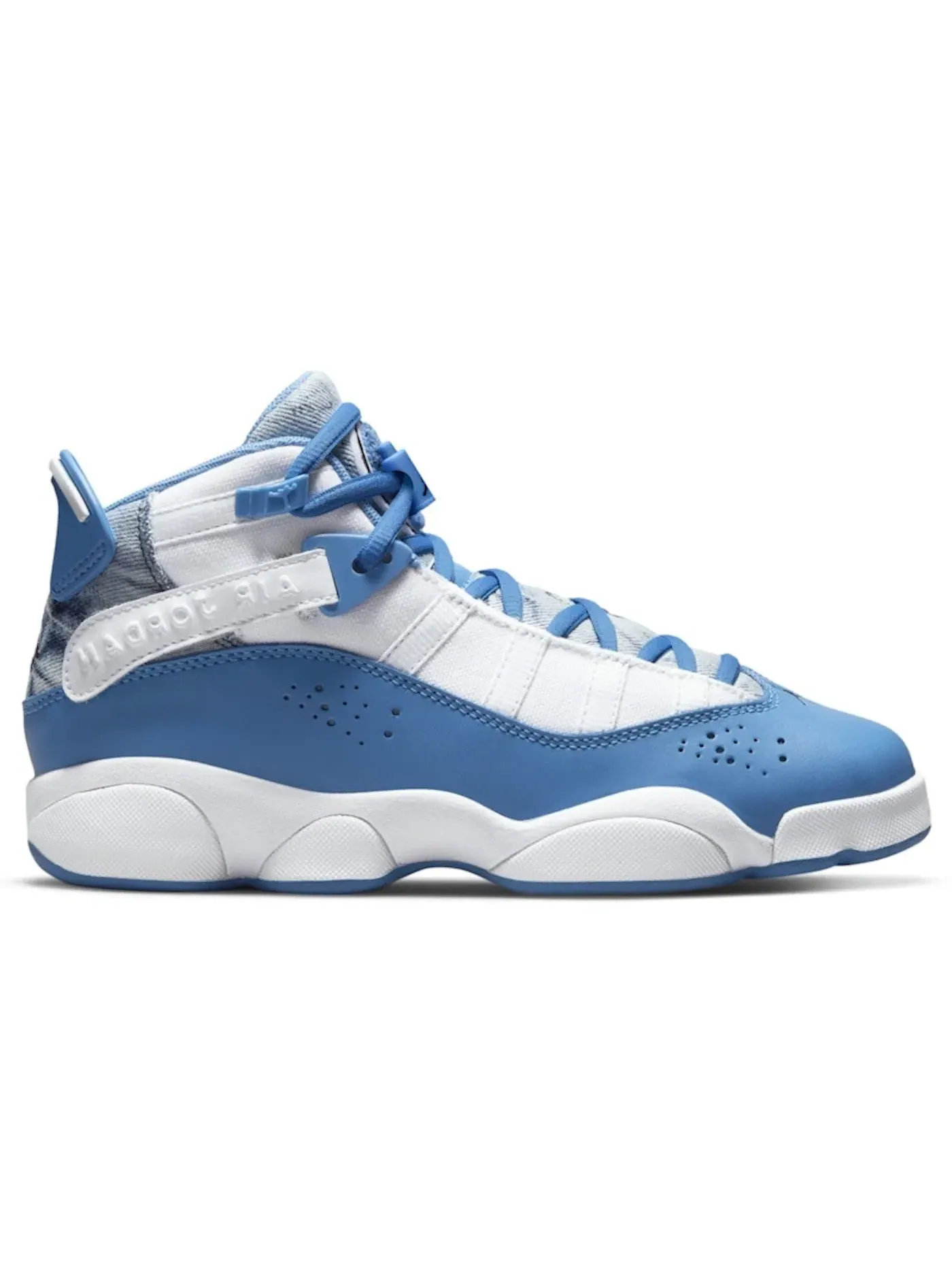 Детские кроссовки Lifestyle Jordan 6 Rings Bleached Denim Jordan — изображение 1 из 1, синий белый